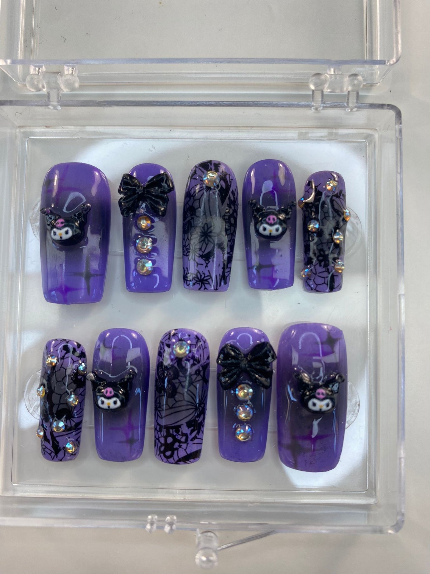 Kuromi Dark Black Purple Magic